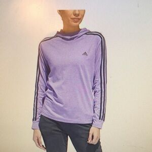Adidas Women's Purple Long Sleeve Top